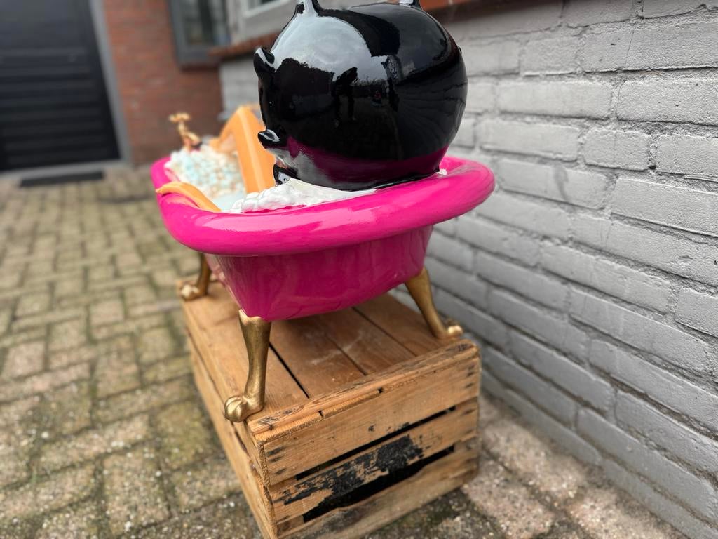 Betty Boop in Badkuip Beeld - Uniek Decoratiestuk, Ophalen, Zo goed als nieuw, Mens