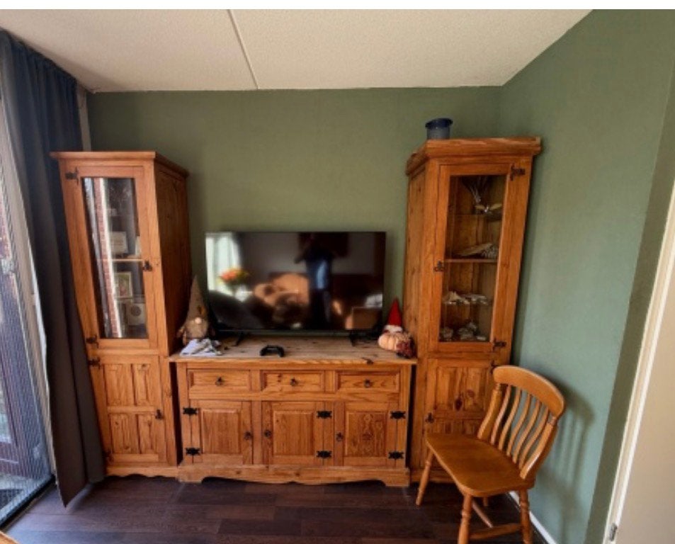 Mexicaans Grenen dressoir en 2 kasten. Mag weg voor weinig, Antiek en Kunst, Ophalen