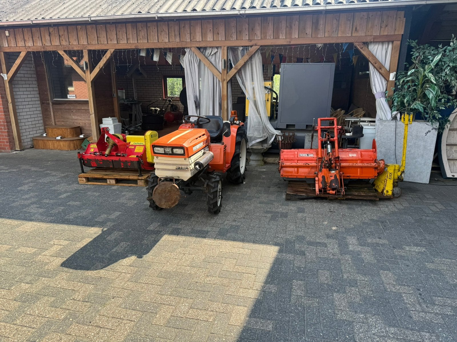 kubota b1600 trekker / traktor / tractor, Overige merken, Gebruikt, Tot 2500, Ophalen of Verzenden