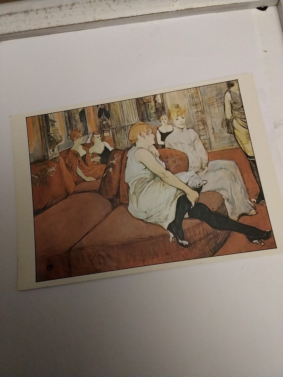 TOULOUSE LAUTREC / IN DE SALON VAN DE RUE DES MOULINS, Ophalen of Verzenden