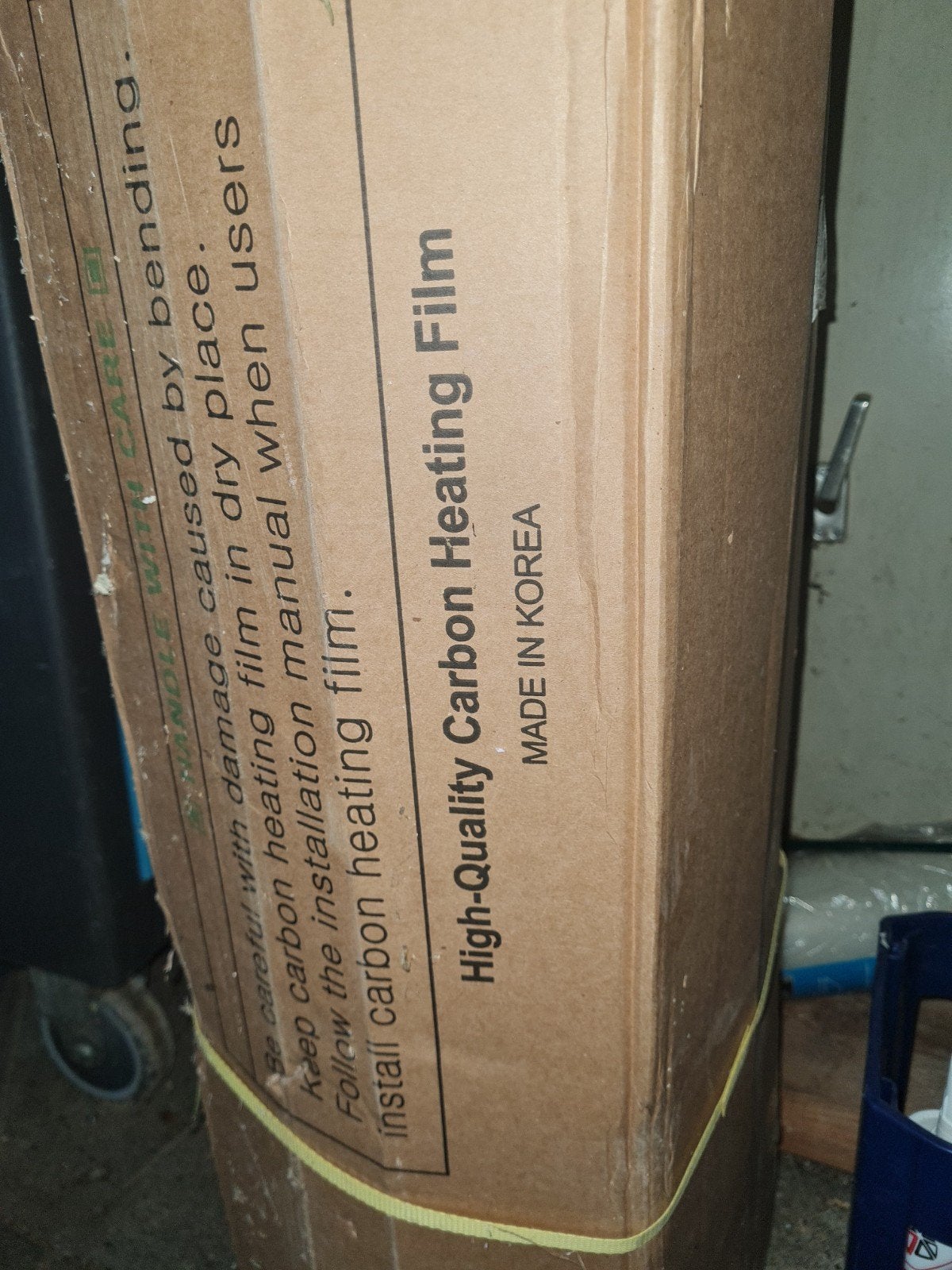 infrarood vloerverwarming rol 100 meter, Ophalen, Overige typen, Nieuw, 60 tot 150 cm