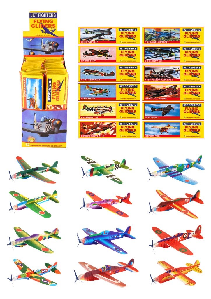 PARTIJ ZWEEFVLIEGTUIGJE JET FIGHTERS IN ENVELOP, ., Nieuw, Ophalen of Verzenden, .