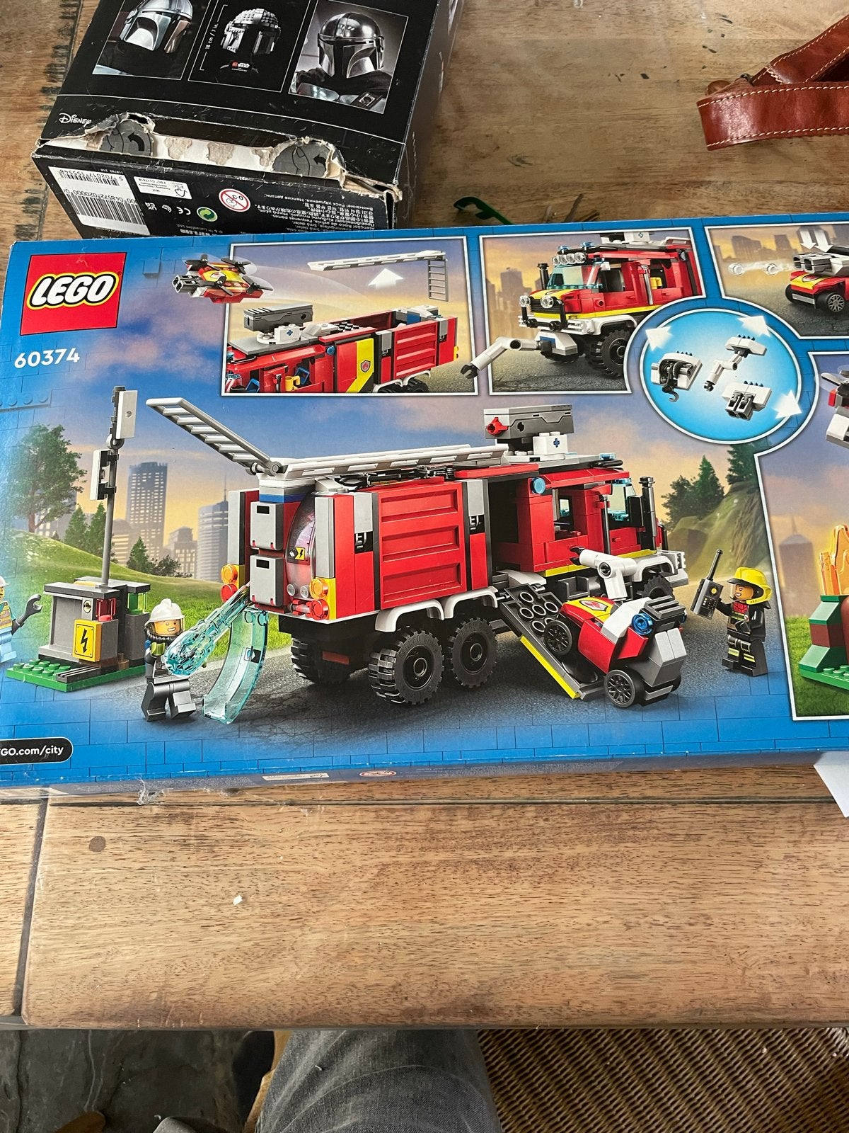 LEGO City Brandweerwagen 60374 - Zo goed als nieuw, Ophalen of Verzenden, Zo goed als nieuw