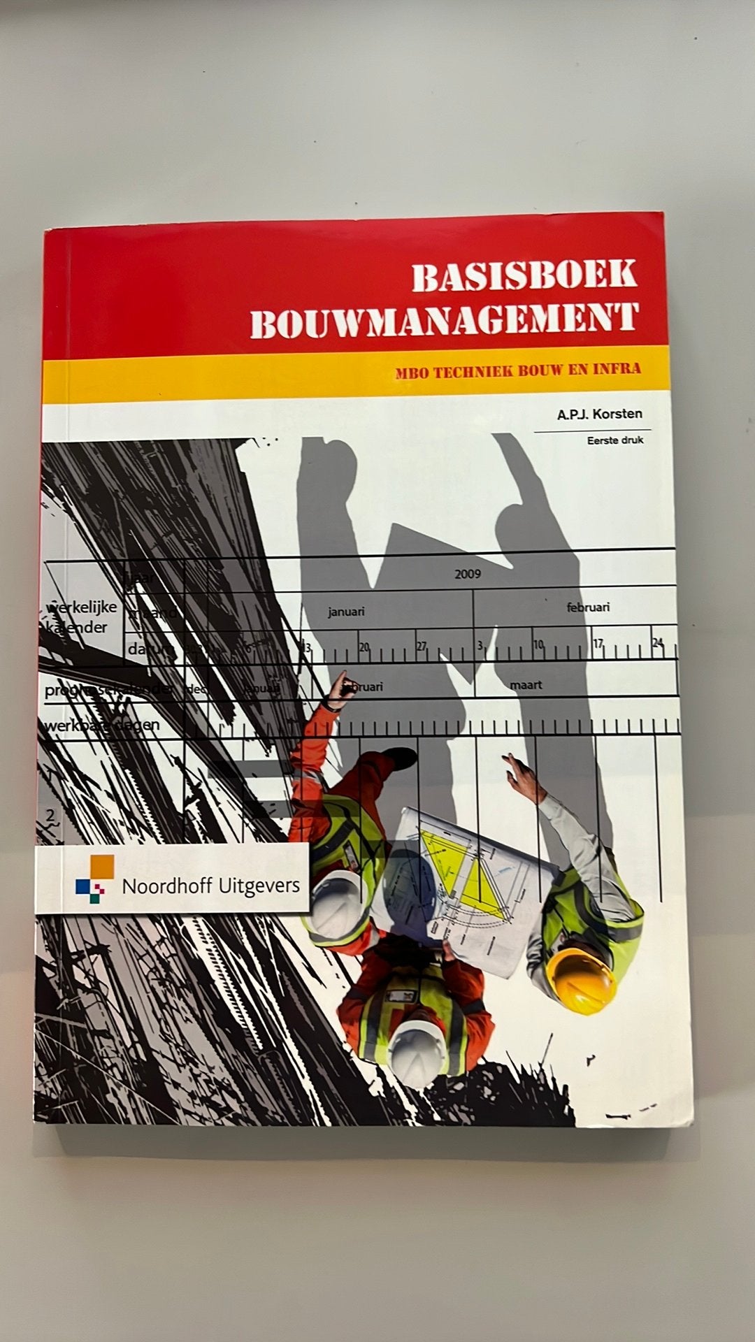 Basisboek Bouwmanagement Voor Mbo, Ophalen of Verzenden, Zo goed als nieuw