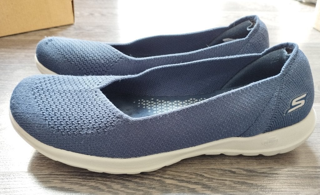 Skechers Go Walk instappers, Skechers, Blauw, Instappers, Ophalen of Verzenden