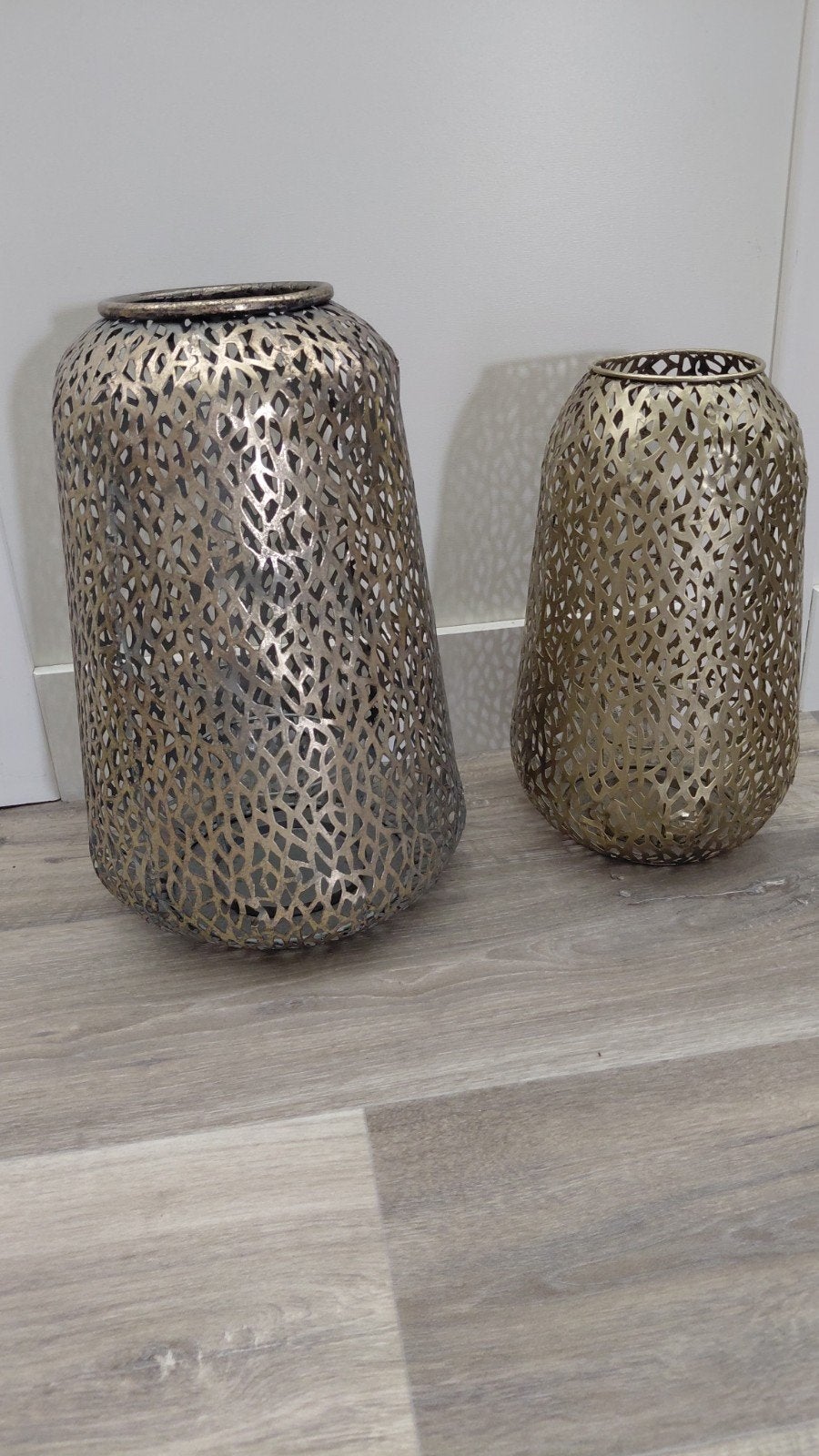 2x Light & living windlichten, Huis en Inrichting, Woonaccessoires | Kandelaars en Kaarsen, Ophalen