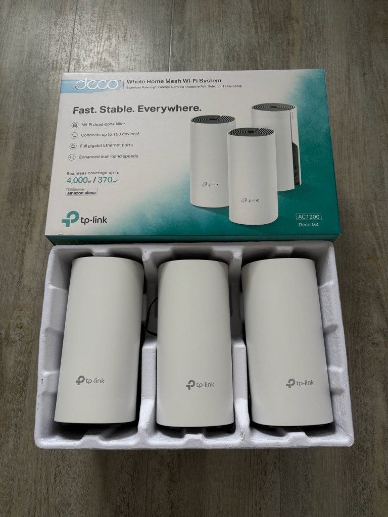 TP-Link Deco M4 Wi-Fi Systeem, Ophalen of Verzenden, Zo goed als nieuw, Router, TPLink