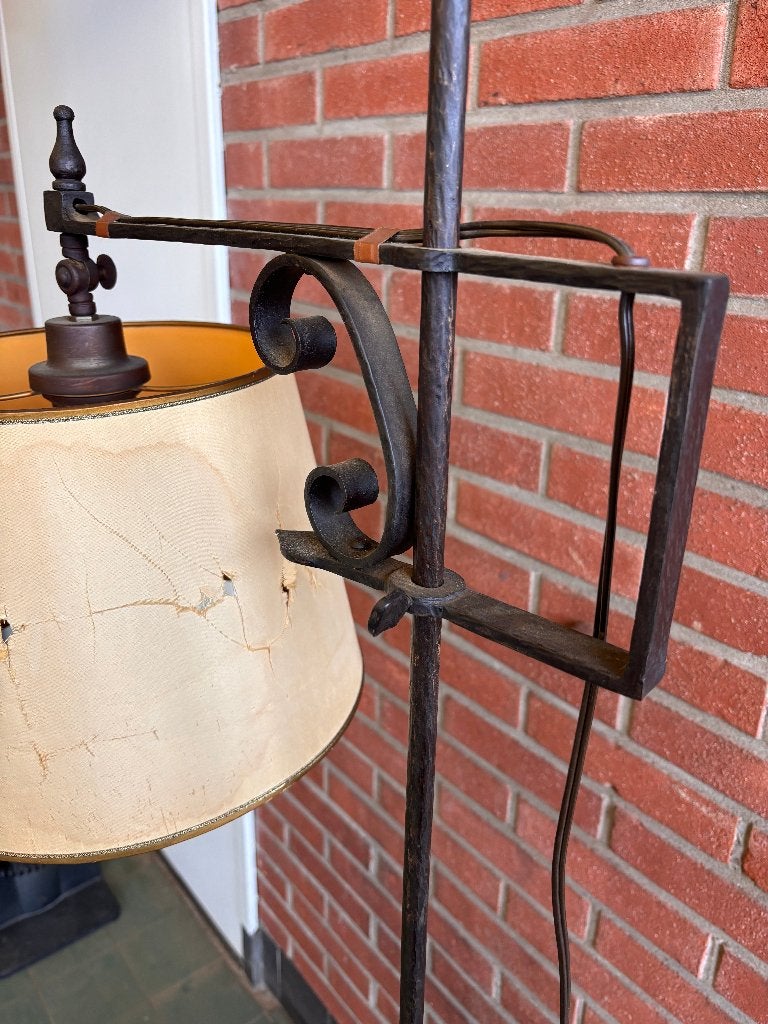 SMEEDIJZEREN VLOERLAMP CS26560, Ophalen, Gebruikt, Overige materialen, Overige fittingen