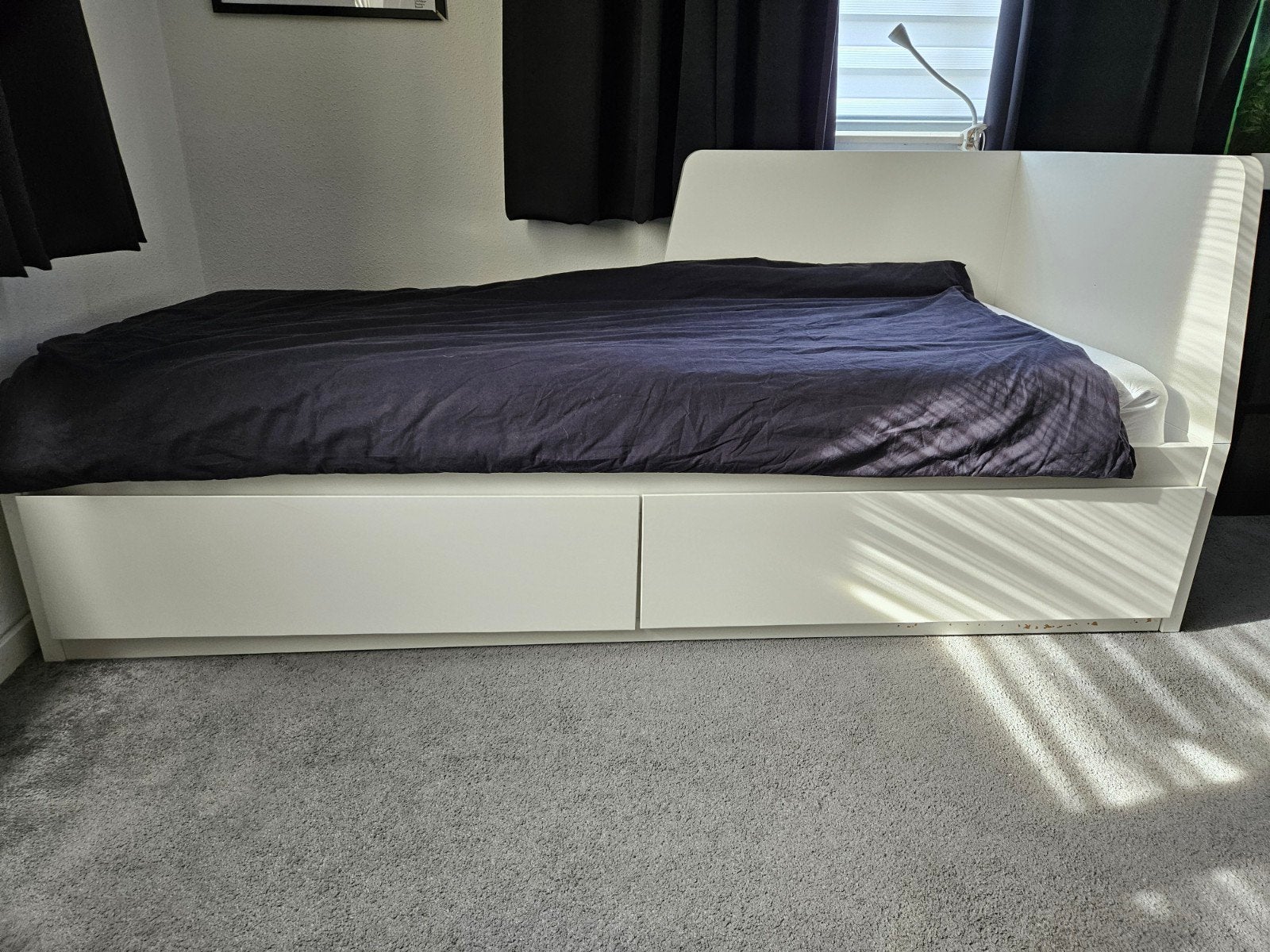 gratis bed, Ophalen, Gebruikt, Eenpersoons, Hout