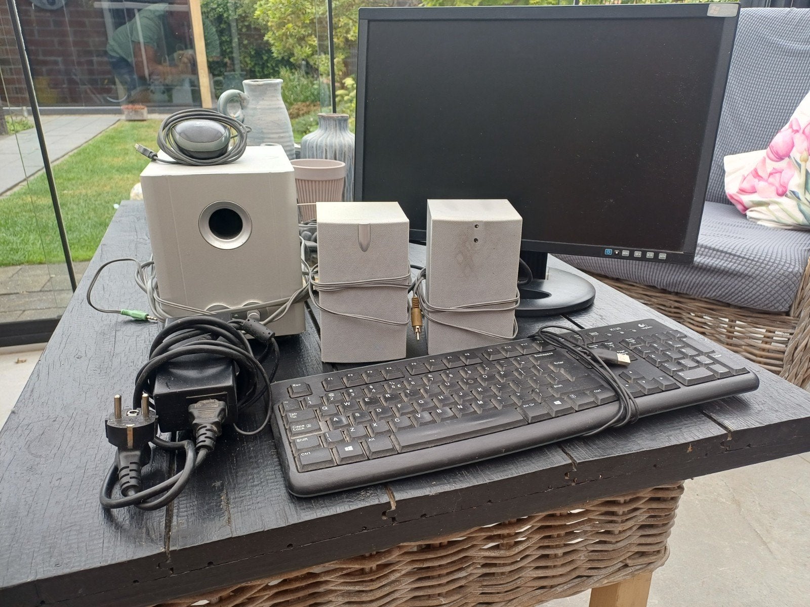 monitor 19", Ophalen, 60 Hz of minder