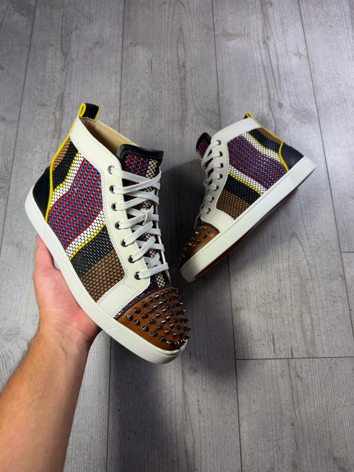 Christian louboutin, Overige kleuren, Ophalen of Verzenden, Sneakers of Gympen, Gedragen