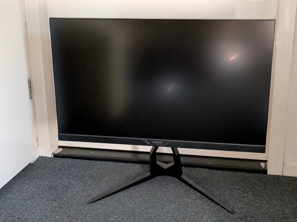 Gigabyte Aorus fi27q-p, Computers en Software, Monitoren, Gebruikt, In hoogte verstelbaar, 1 tot 2 ms, HDMI