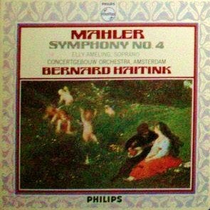 Mahler Symphonie No.4 met Bernard Haitink Elly Ameling LP, Ophalen, Modernisme tot heden, Zo goed als nieuw, 12 inch