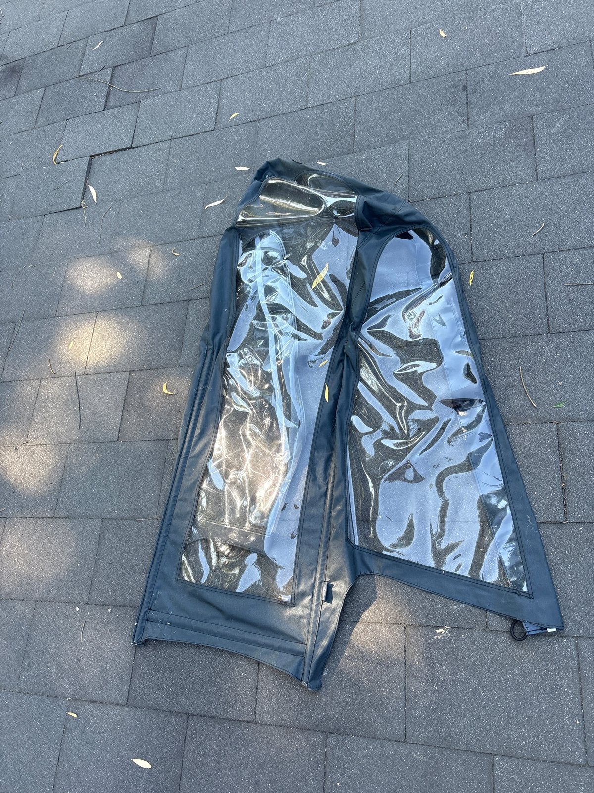 Lovens bakfiets regenhuif - eenvoudig te repareren, Ophalen of Verzenden, Gebruikt