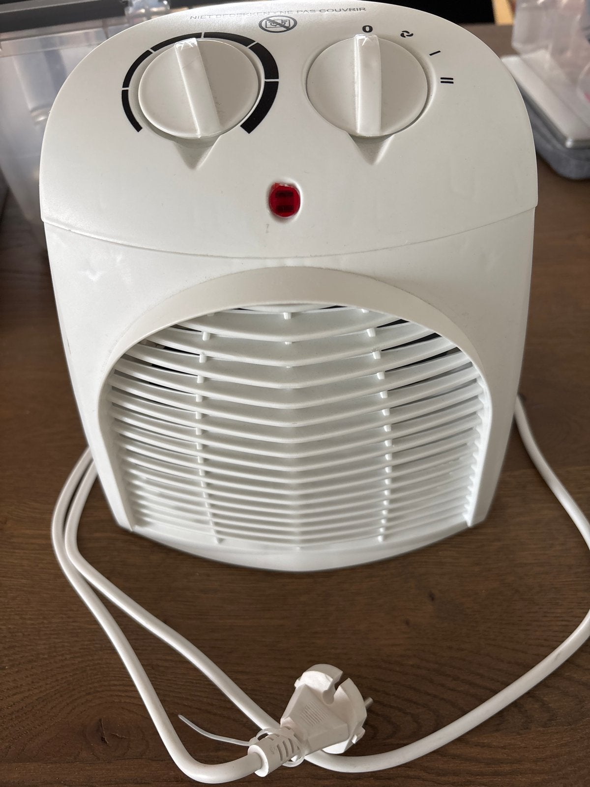 Handson Heater 2000W - Compacte Elektrische Kachel, Doe-het-zelf en Verbouw, Ophalen, Gebruikt, 800 watt of meer, Kachel