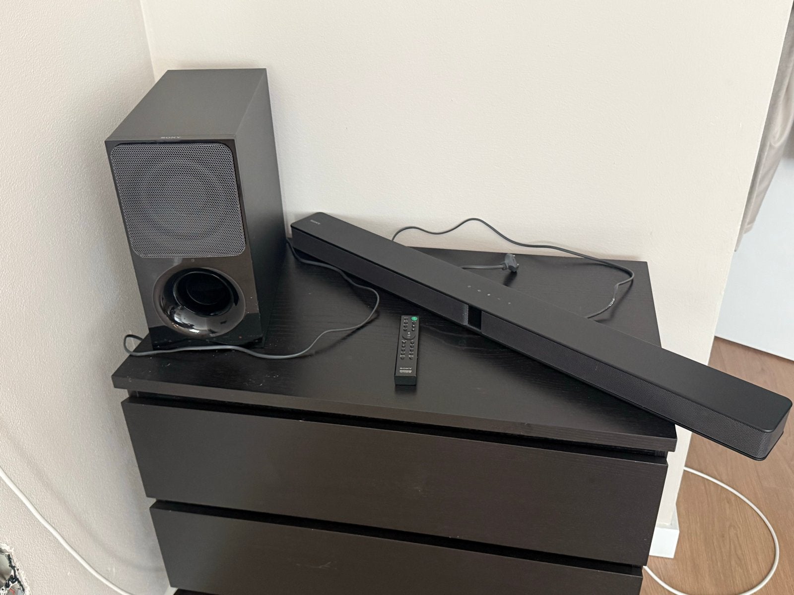 Sony Soundbar met Subwoofer (SA-CT290 & SA-WCT290), Ophalen, Bluetooth, Gebruikt