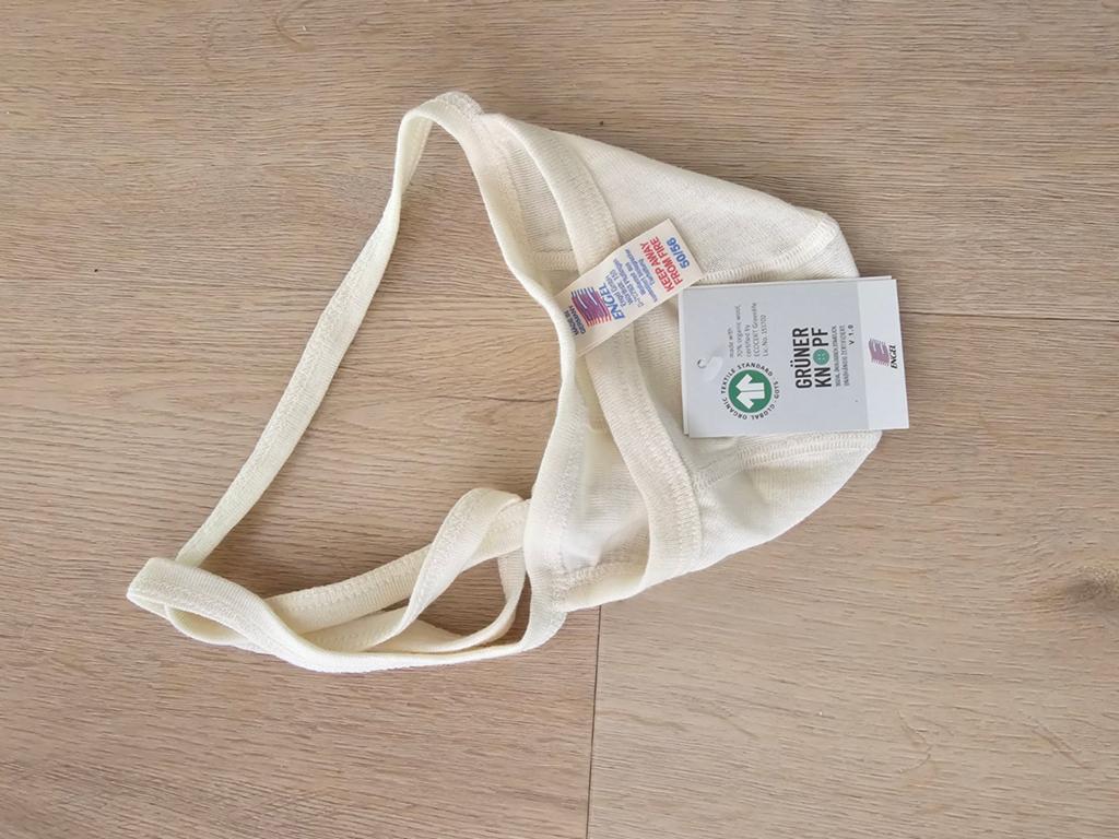 Wollen mutsje 50/56. Alleen ophalen, Kinderen en Baby's, Ophalen of Verzenden, Nieuw, Jongetje of Meisje