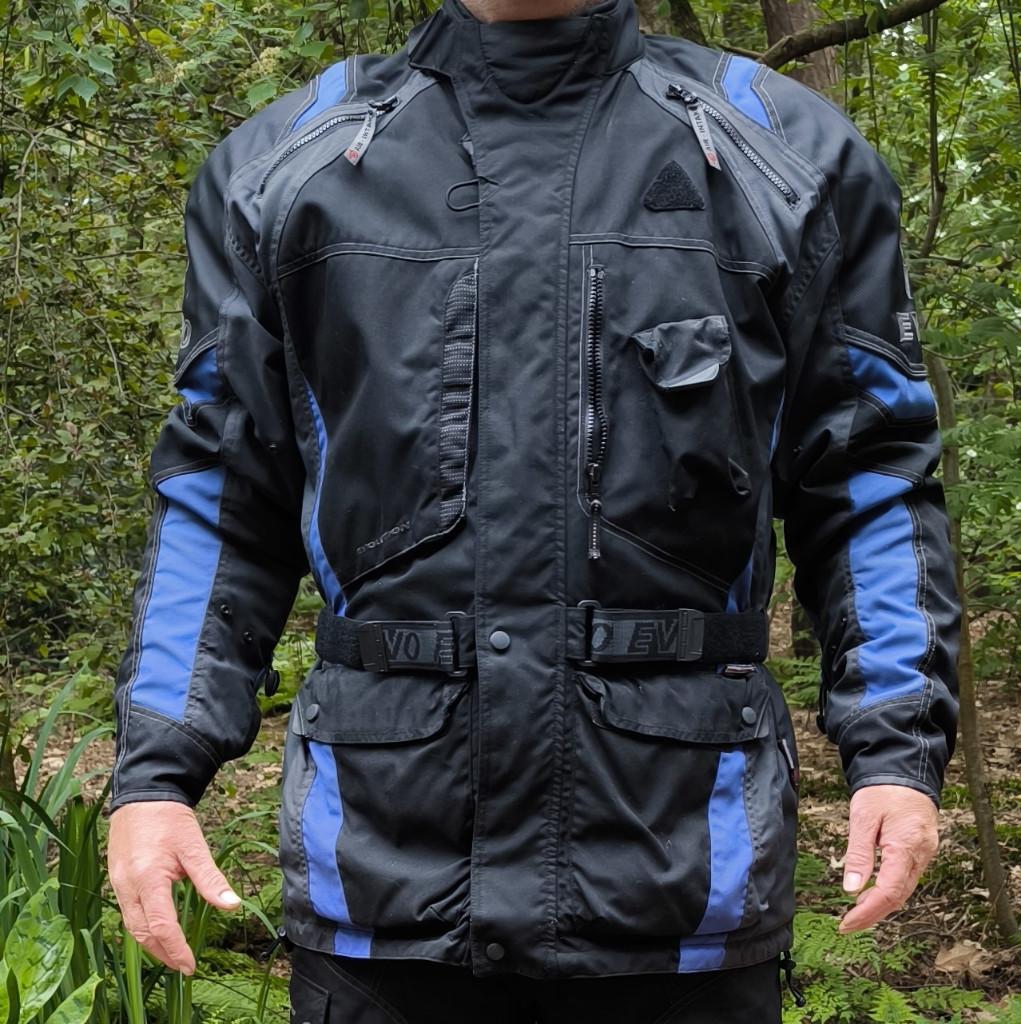 Motorpak - M/V zo goed als nieuw, Evolution Motorcycling Clothing, Combipak, Dames, Ophalen of Verzenden