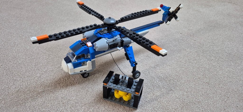 LEGO Creator 4995 - Vrachthelikopter (3-in-1 Set), Ophalen of Verzenden, Zo goed als nieuw, Complete set, Lego