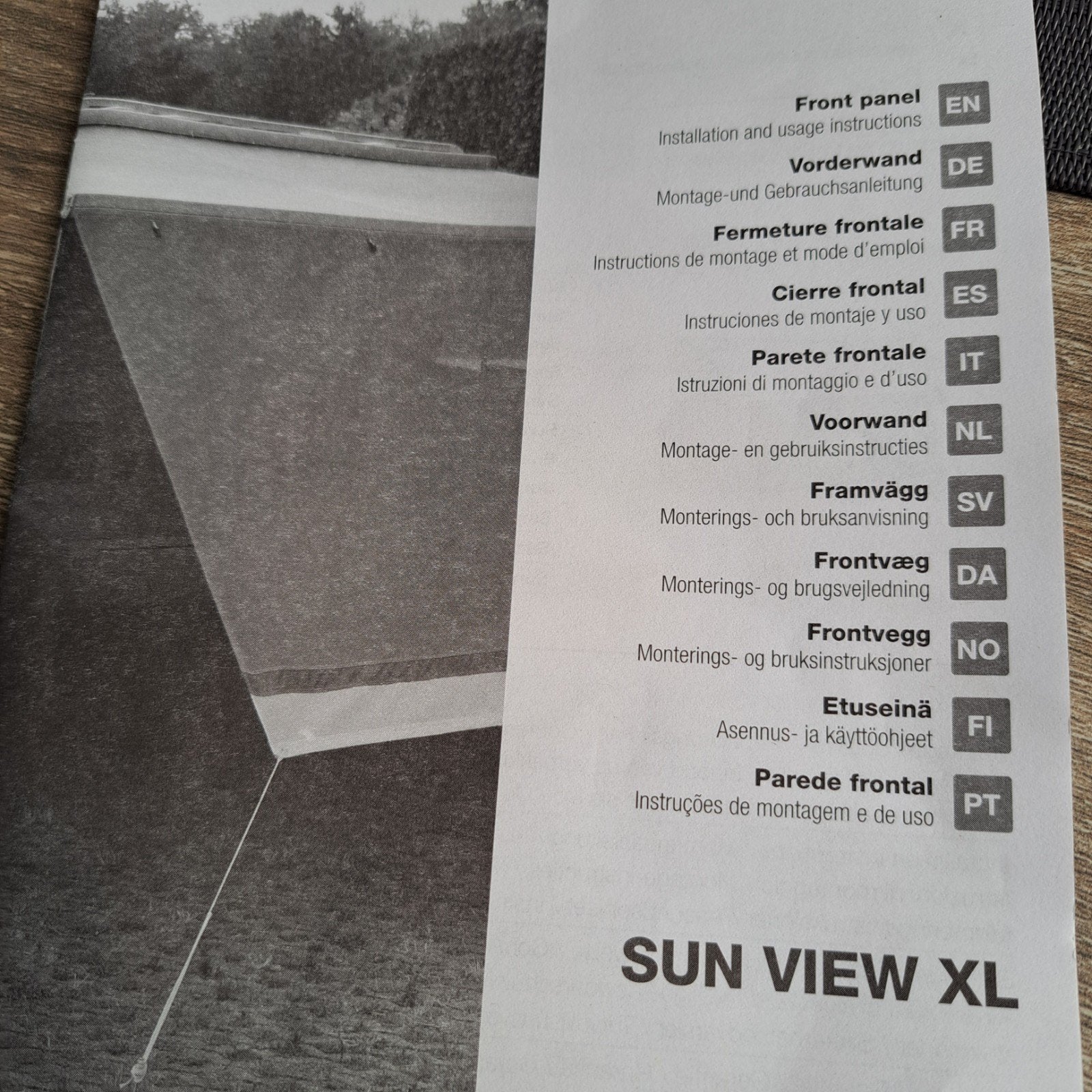 Fiamma sun view xl 325, Ophalen, Zo goed als nieuw
