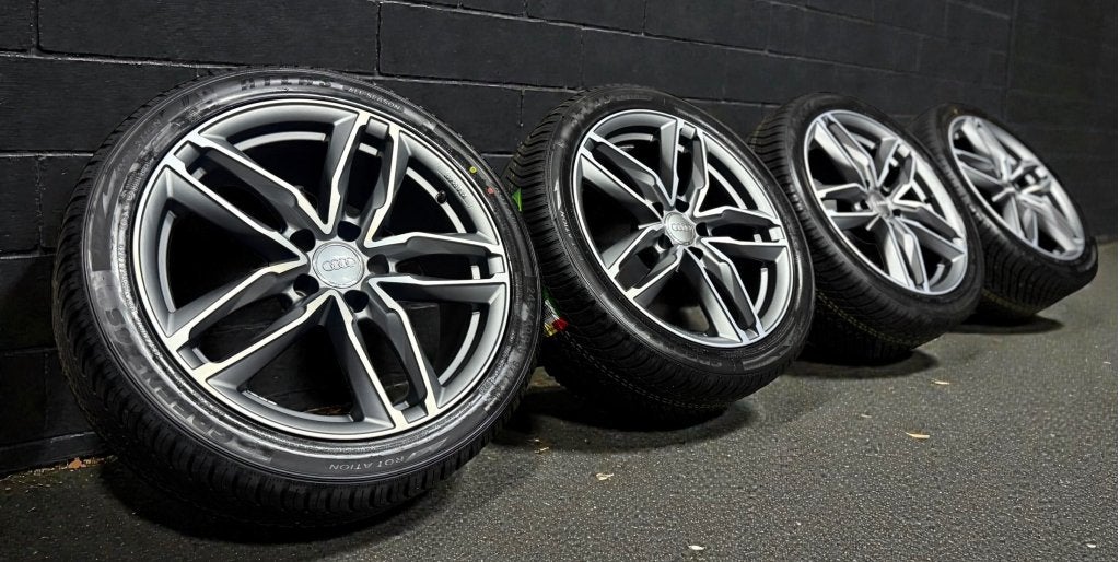 GMP ATOM A4 A5 velgen 18 inch compleet  met banden nieuw!, Auto-onderdelen, Banden en Velgen, Niet ingevuld, 18 inch, 245 mm, Banden en Velgen