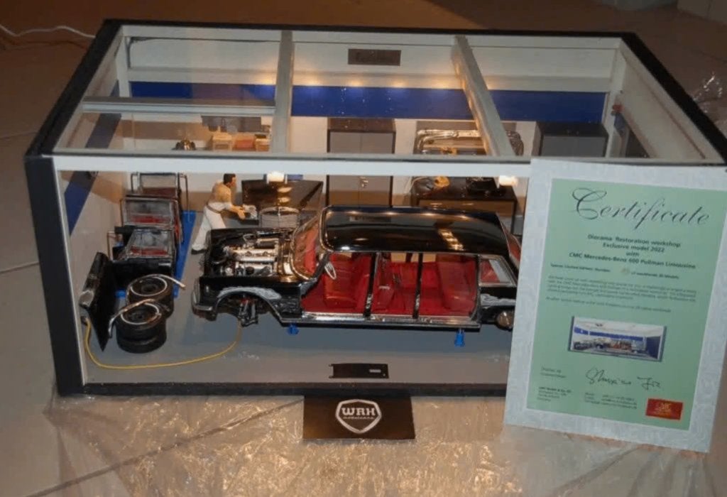 1:18 MERCEDES 600 WORKSHOP CMC A-029 LTD 30 PCS !NIEUW! WRH, Verzenden, Nieuw, Auto, Overige merken