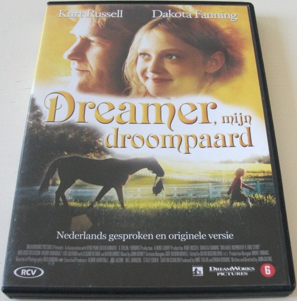Dvd *** DREAMER, MIJN DROOMPAARD *** Een tweede kans..., Gebruikt, Nederlands, Ophalen of Verzenden, Vanaf 6 jaar