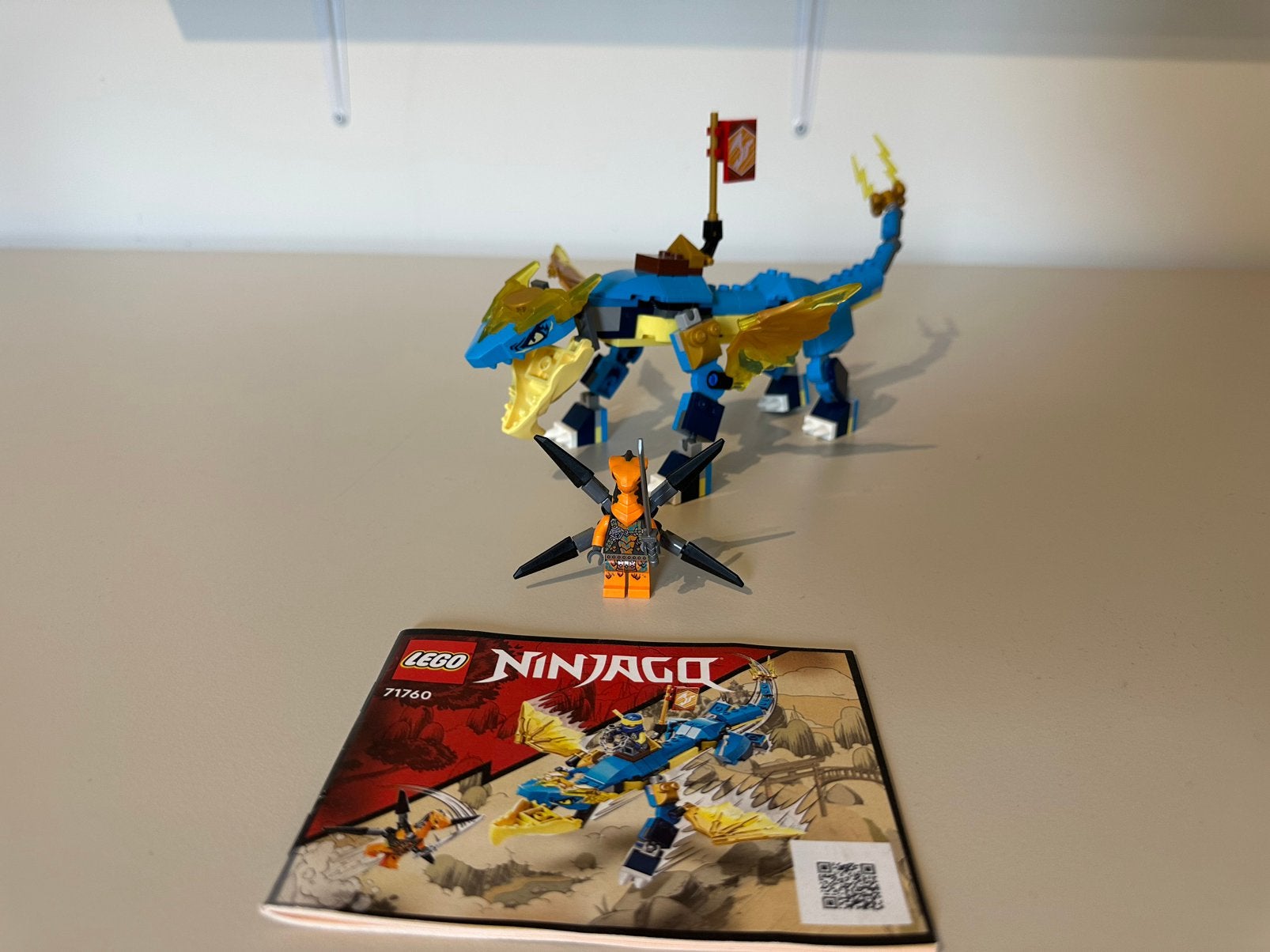 Lego Ninjago Jay’s Thunder Dragon EVO 71760, Ophalen of Verzenden, Zo goed als nieuw