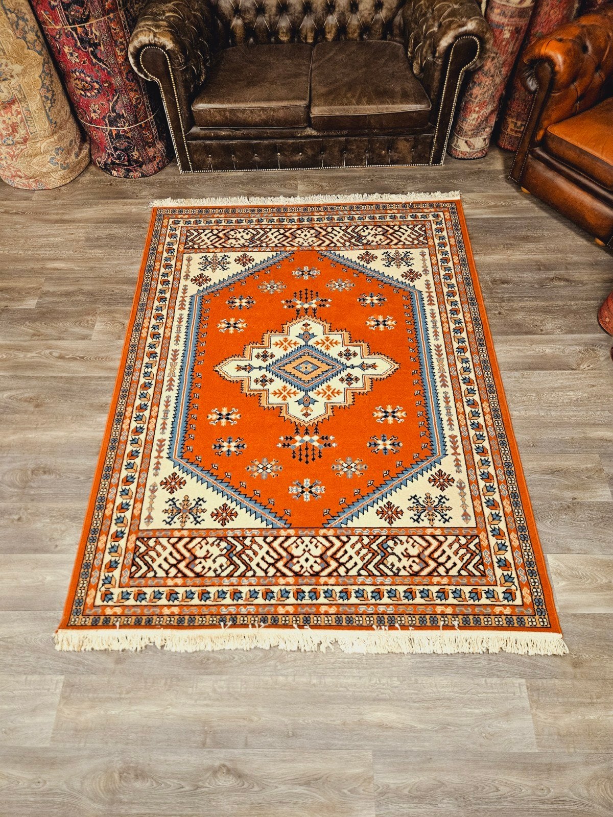 Perzisch Tapijt. prachtige kleuren en patronen! Weg = Weg!, Huis en Inrichting, Stoffering | Tapijten en Kleden, Perzisch, 200 cm of meer