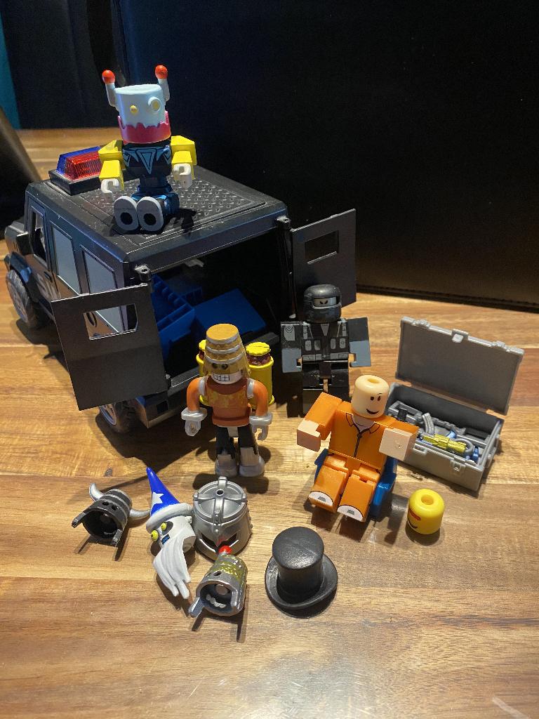 Roblox Swat Auto incl figuren, Ophalen of Verzenden, Zo goed als nieuw