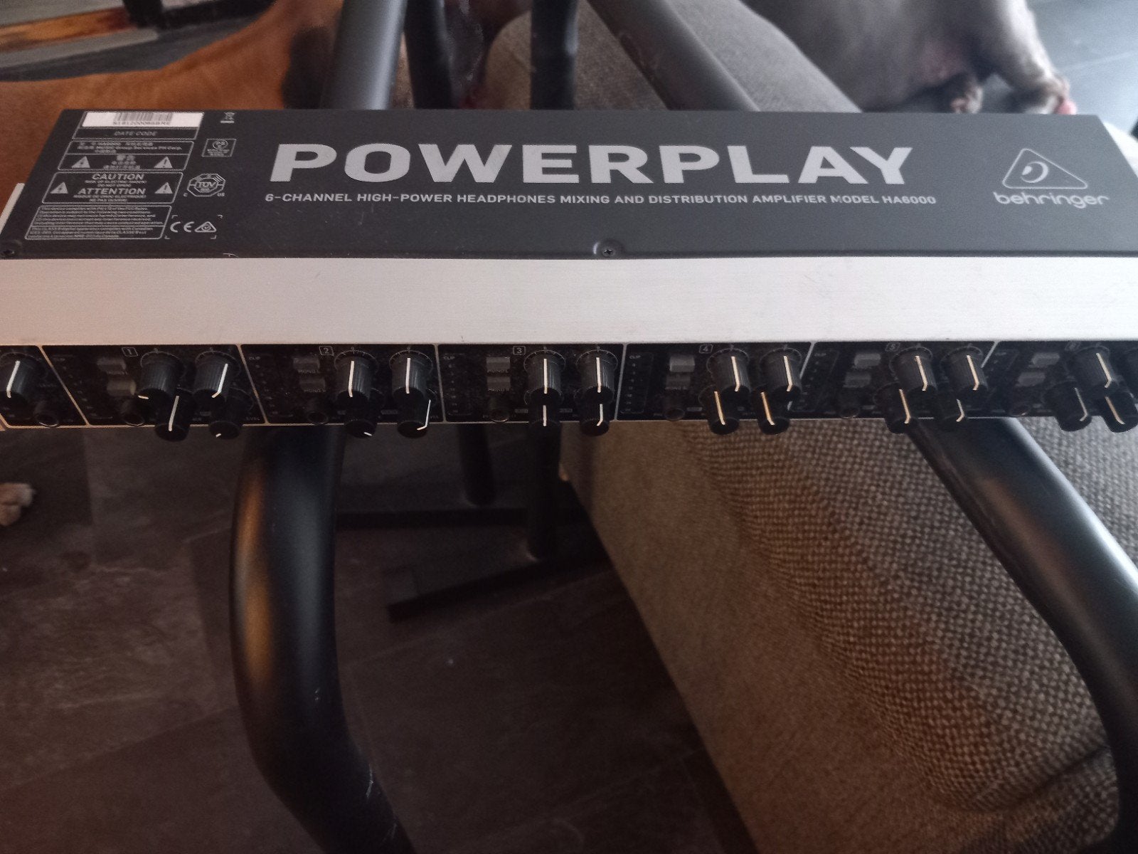Behringer Powerplay HA6000 Hoofdtelefoonversterker, Ophalen of Verzenden, Gebruikt