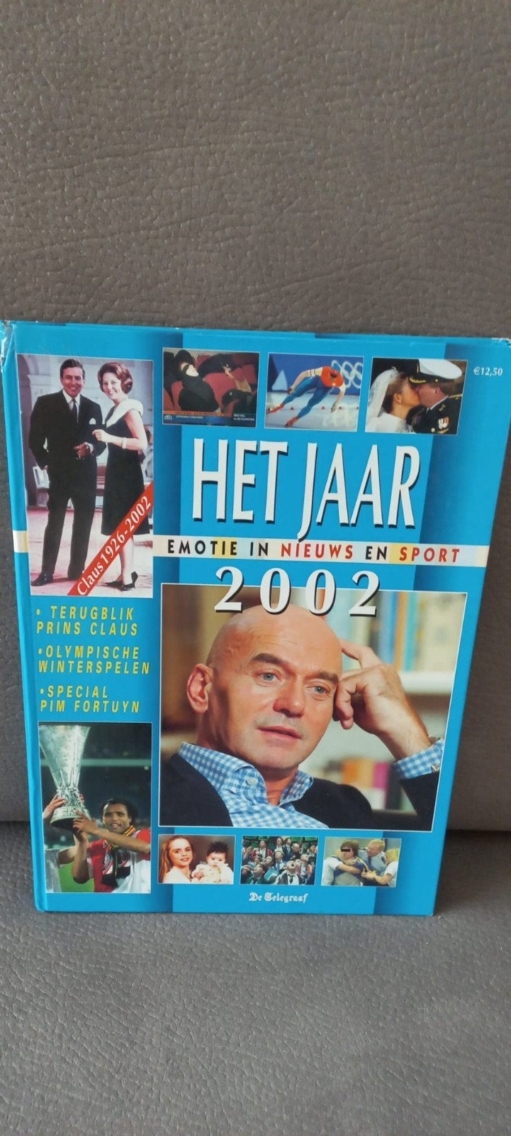 Het Jaar 2002: Emotie in Nieuws en Sport - De Telegraaf, Boeken, Tijdschriften en Kranten, Ophalen of Verzenden, Zo goed als nieuw