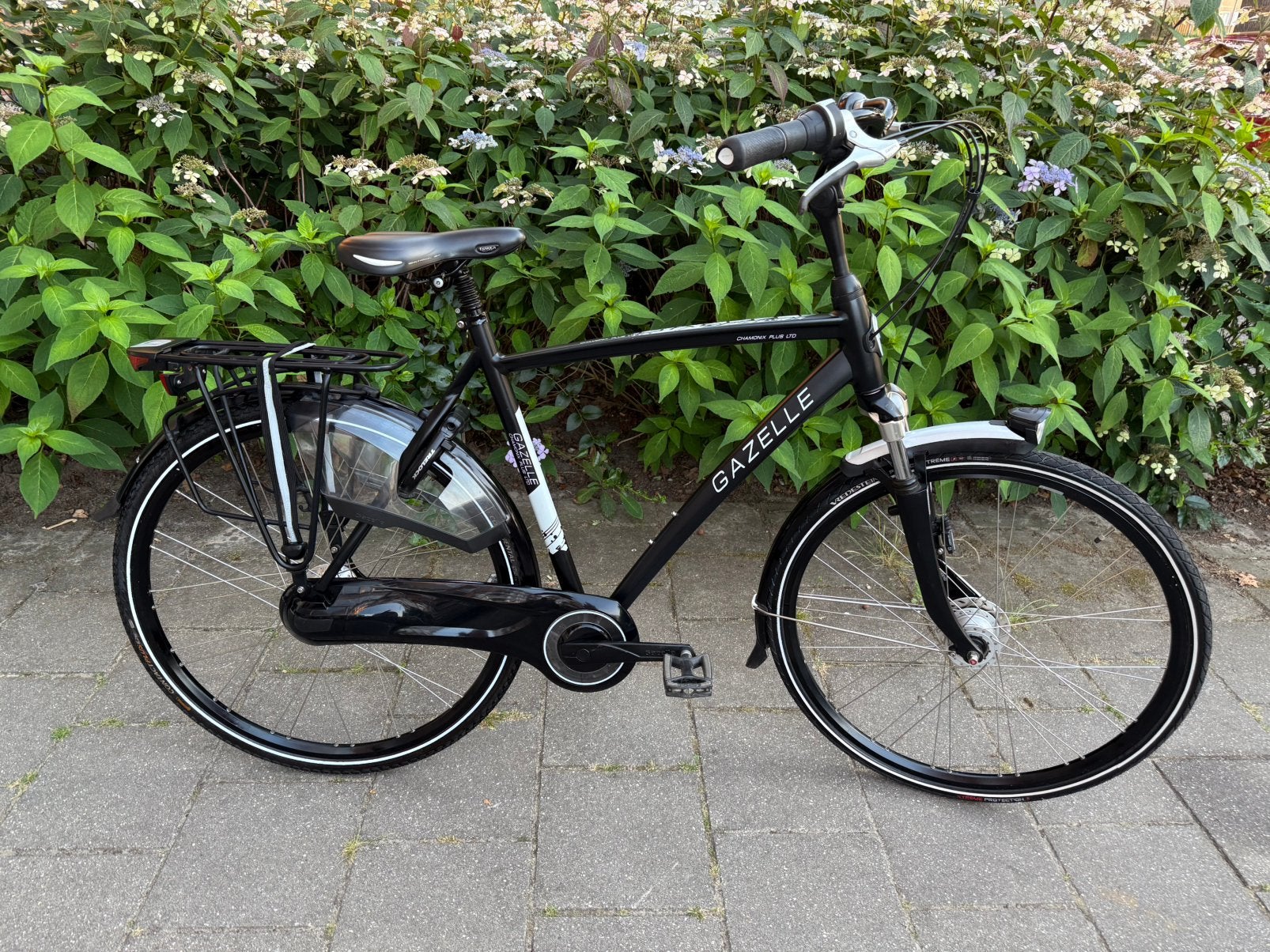 PRACHTIGE Gazelle Chamonix Plus LTD Herenfiets 57 cm, Ophalen, Versnellingen, Zo goed als nieuw, 57 tot 61 cm
