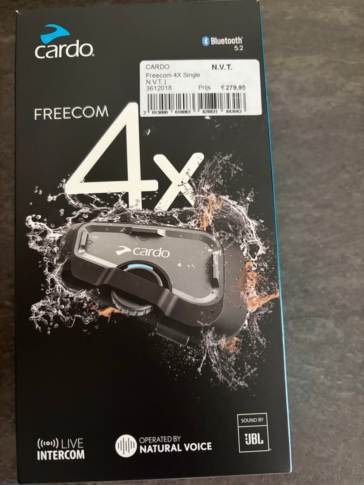 Cardo Freecom 4X Single Bluetooth Communicatiesysteem, Systeemhelm, Heren, XL, Ophalen of Verzenden
