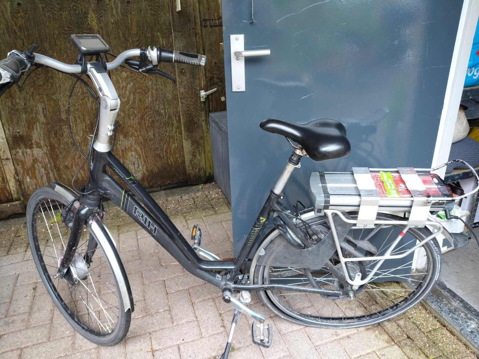 Electrische damesfiets RIH opknapper, Ophalen