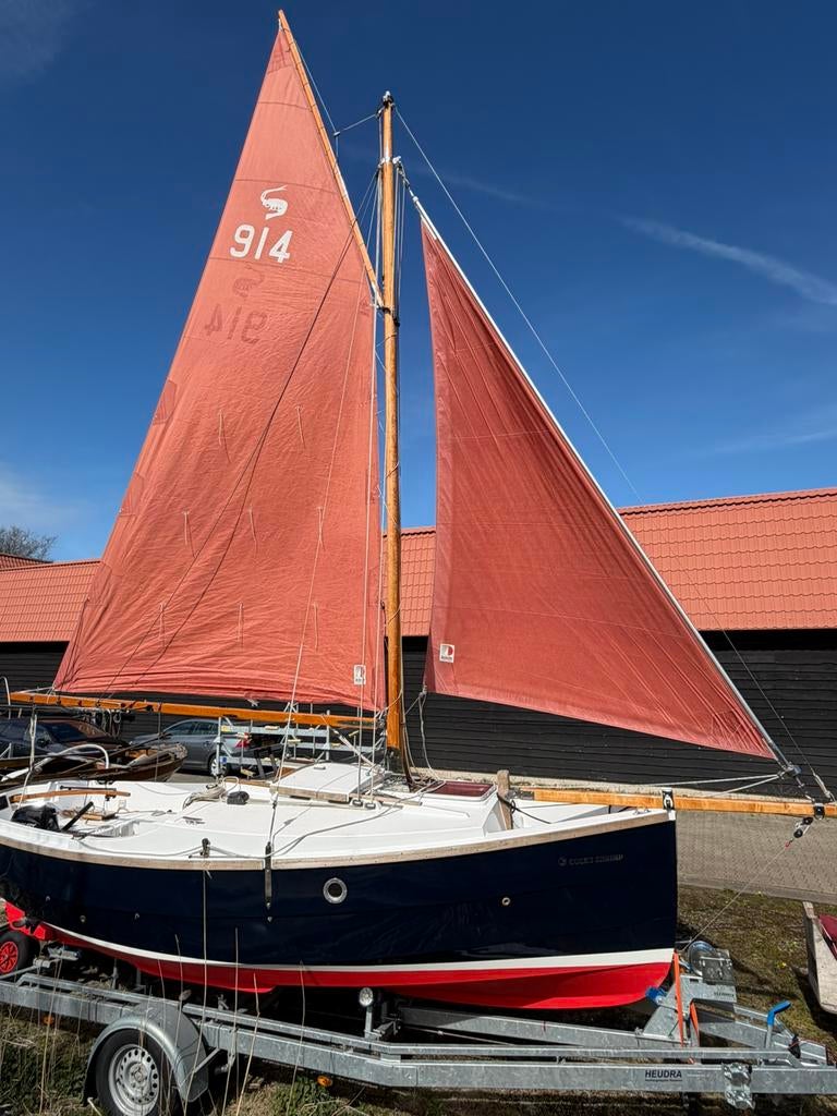 Cornish Shrimper 19, Watersport en Boten, Ophalen, Gebruikt, Polyester, Benzine