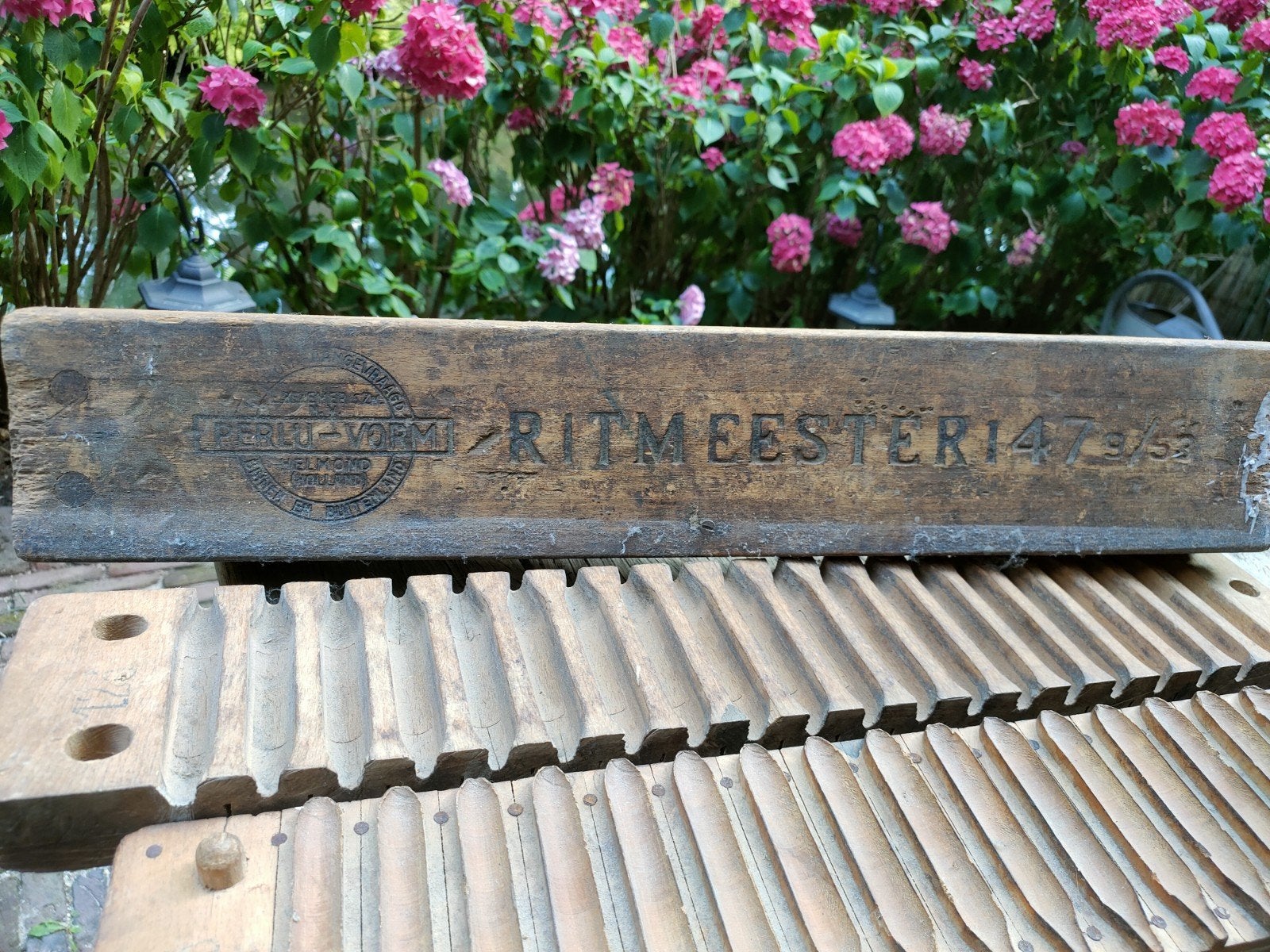 Antieke houten sigaren mal - Ritmeester, Ophalen of Verzenden