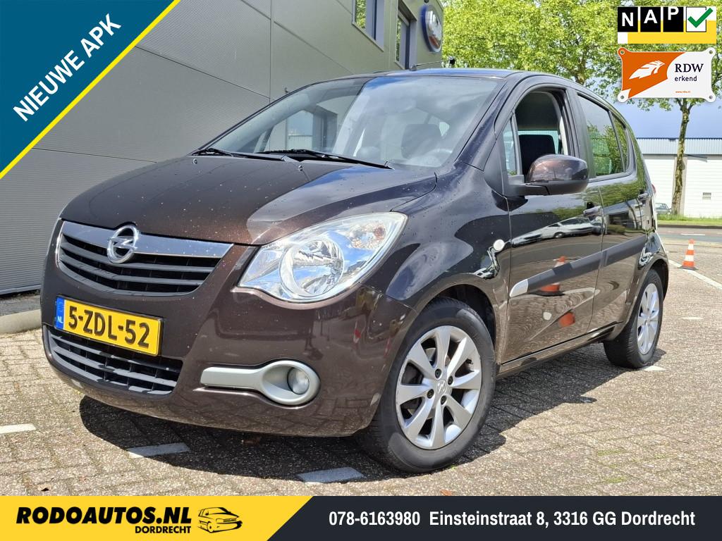 Opel Agila 1.0 Berlin 5Drs Airco Bruin Nw APK ✅ (bj 2014), Gebruikt, 31 €/maand, Bruin, Origineel Nederlands