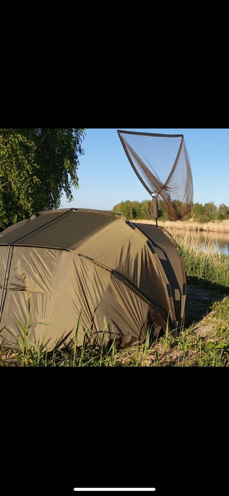 Jrc cocoon 2 man bivy met vast grond zeil, Ophalen of Verzenden, Zo goed als nieuw, Overige typen