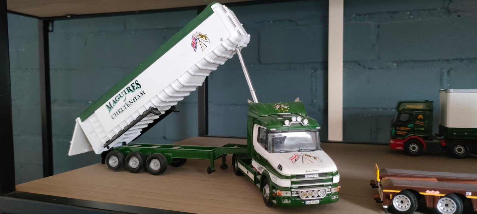 Corgi Scania T Bulk Kipper, Hobby en Vrije tijd, Modelauto's | 1:50, Ophalen of Verzenden, Zo goed als nieuw