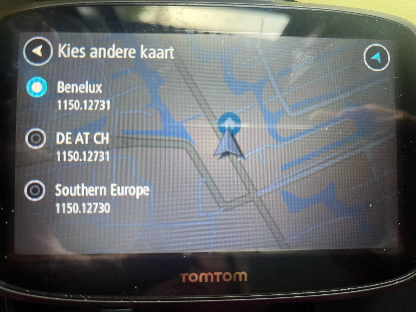 TomTom 5100 navigatie met lifetime maps en live traffic, Auto diversen, Autonavigatie, Ophalen of Verzenden, Gebruikt