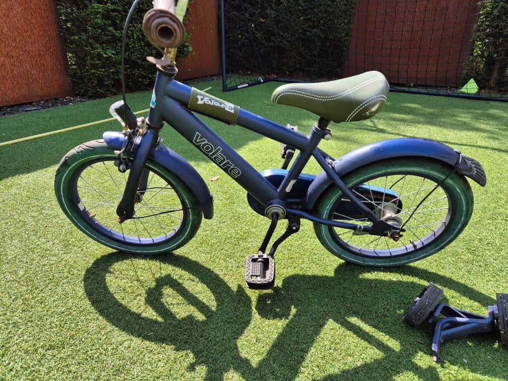 Volare kinderfiets 16 inch, Ophalen, Zijwieltjes, Volare, 16 tot 20 inch