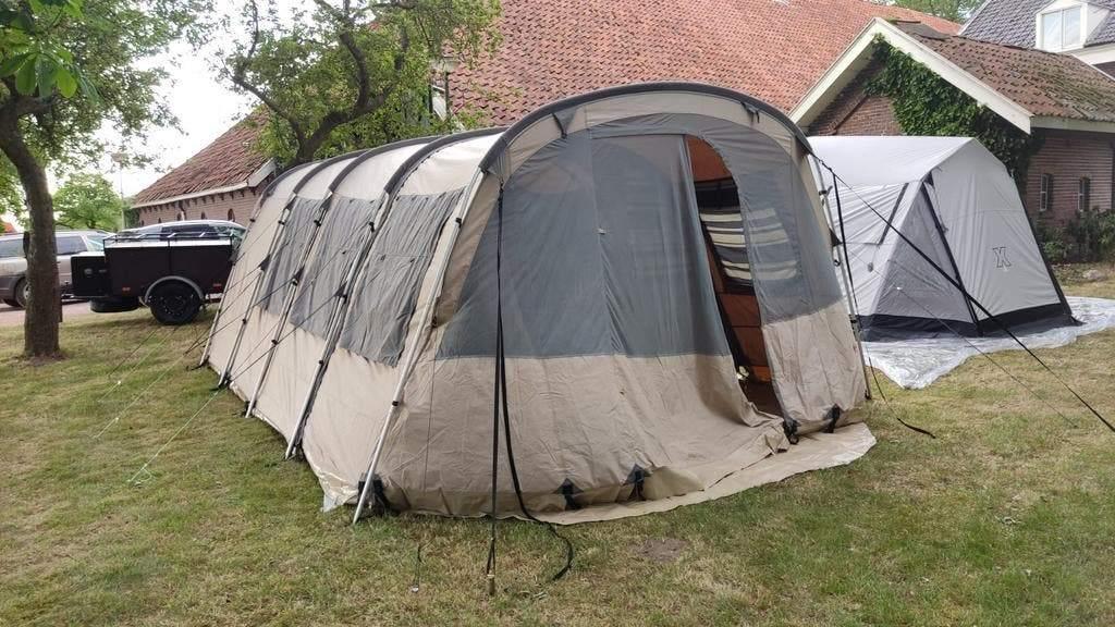 Redwood Willow 420 5 persoons tunneltent, Caravans en Kamperen, Ophalen, Gebruikt, Tot en met 5