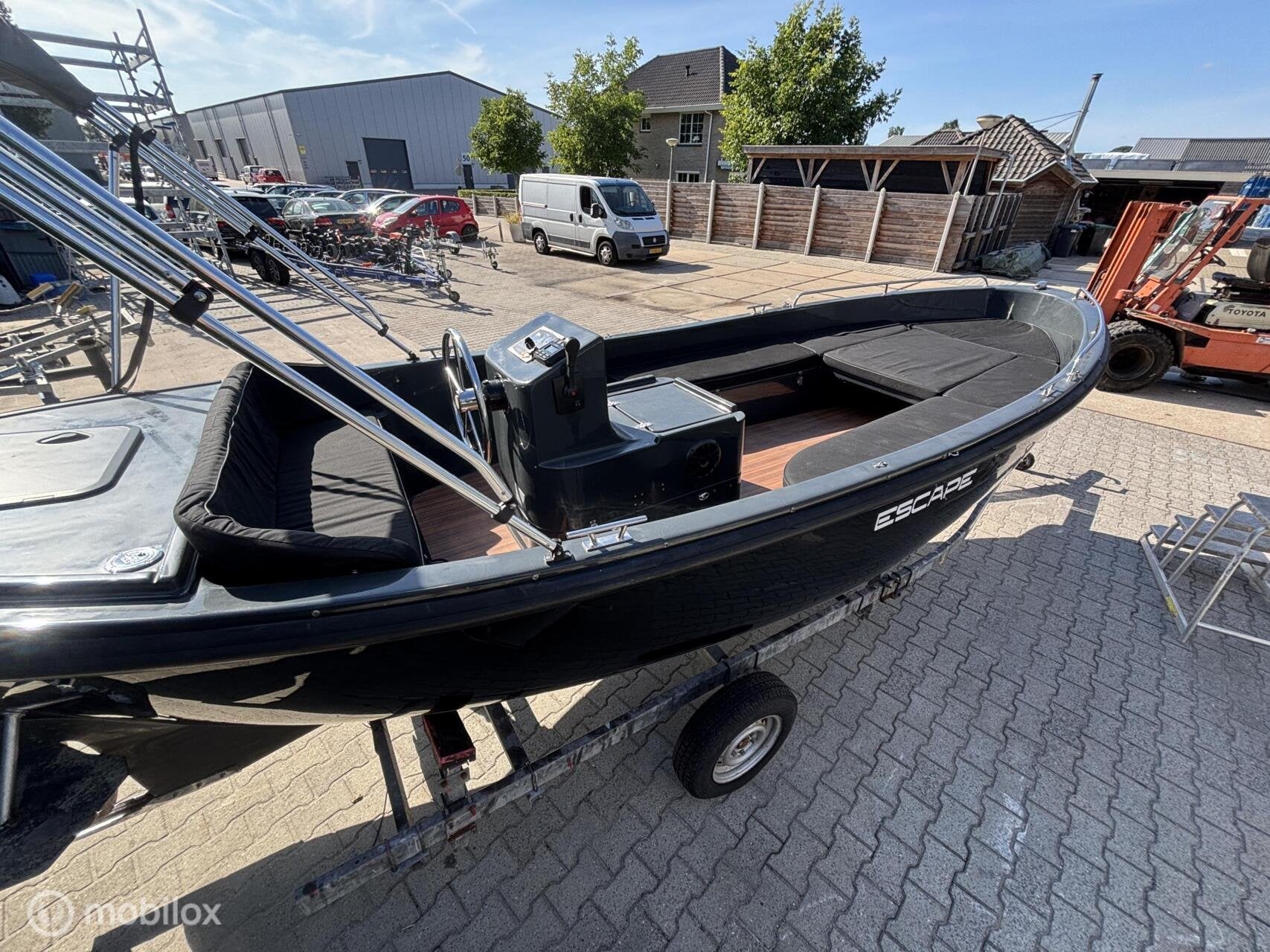 Escape 600 reddingsloep / diesel 16 PK (2011), Overige brandstoffen