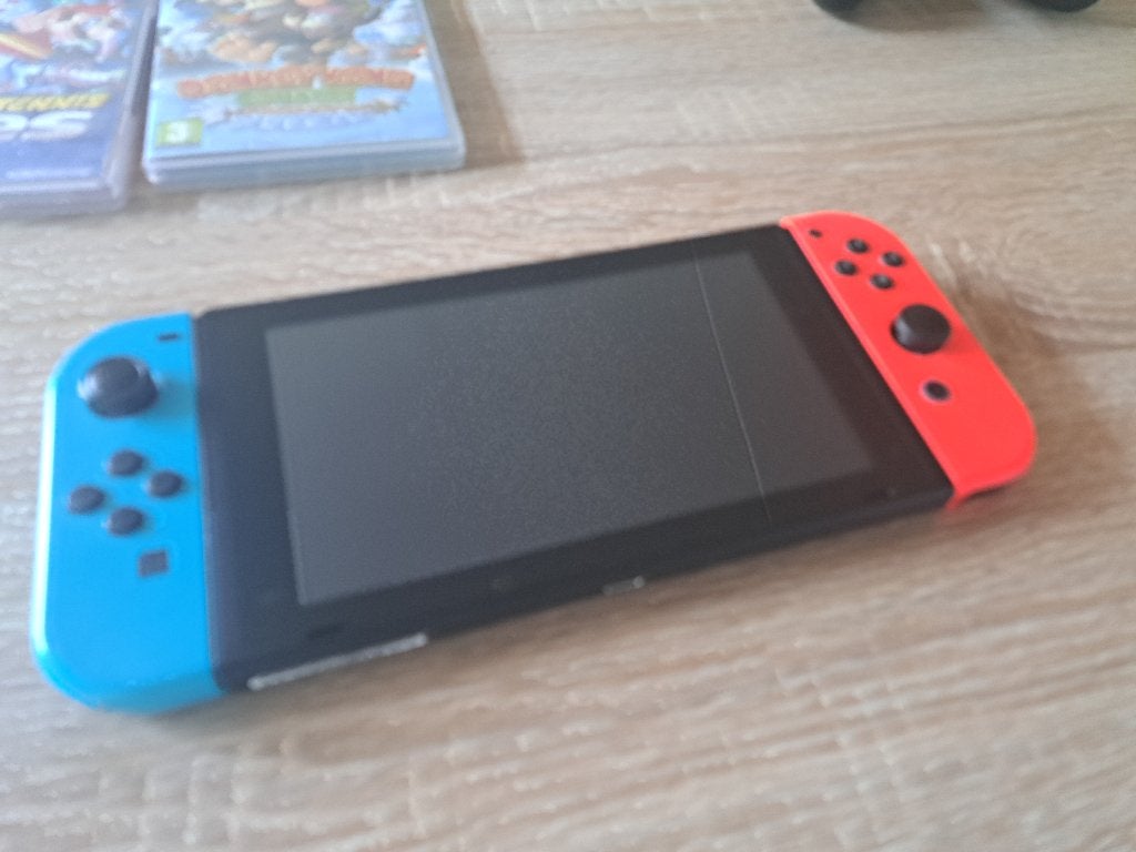 Nintendo switch + 10 top games! Bundel!, Spelcomputers en Games, Verzenden, Met 2 controllers, Switch Original, Gebruikt