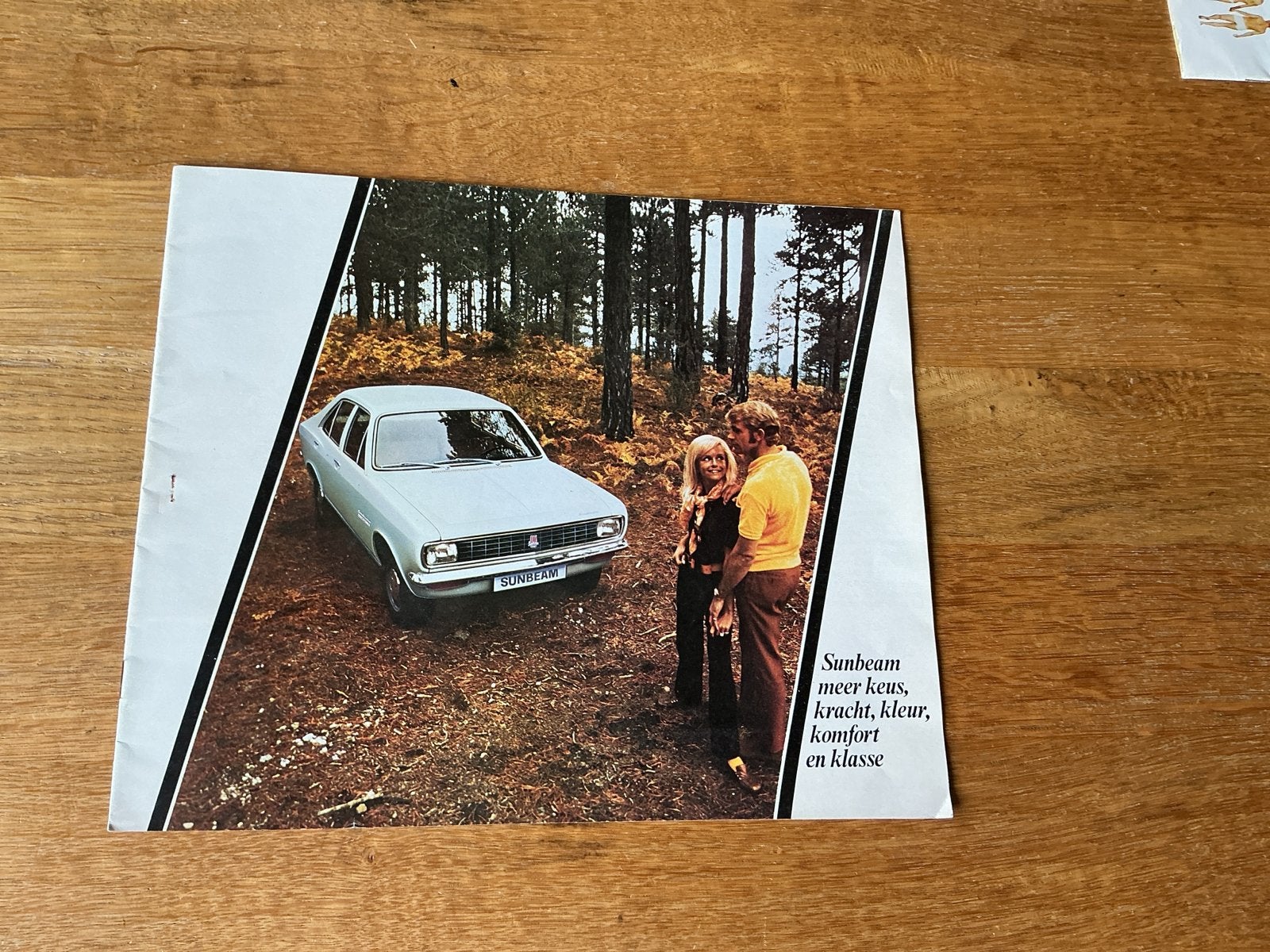 Sunbeam 1250/1500/1725 Luxe folder uit 1970, Ophalen of Verzenden, Zo goed als nieuw, Overige merken