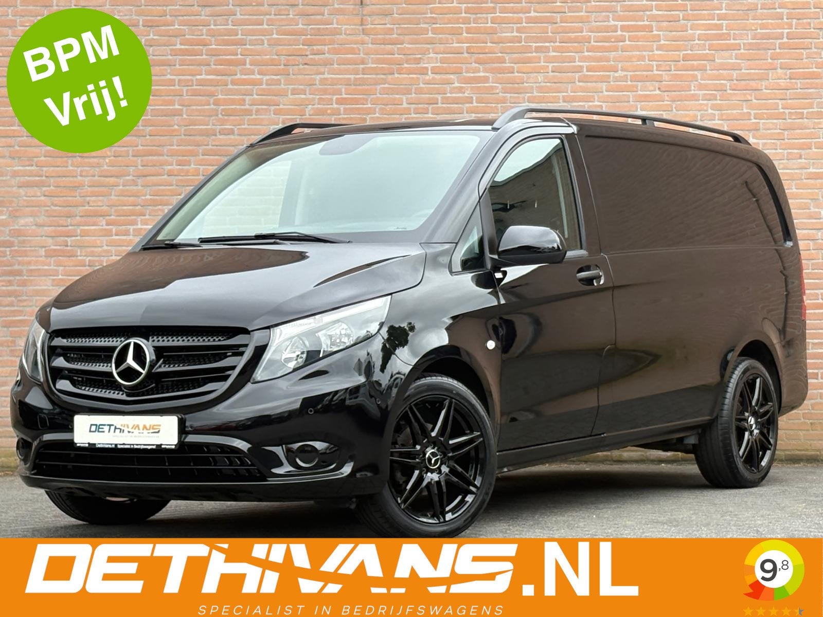 Mercedes-Benz Vito 114CDI 136PK Lang / Camera / Cruisecontro, Auto's, Voorwielaandrijving, Dealer onderhouden, Gebruikt, 4 cilinders