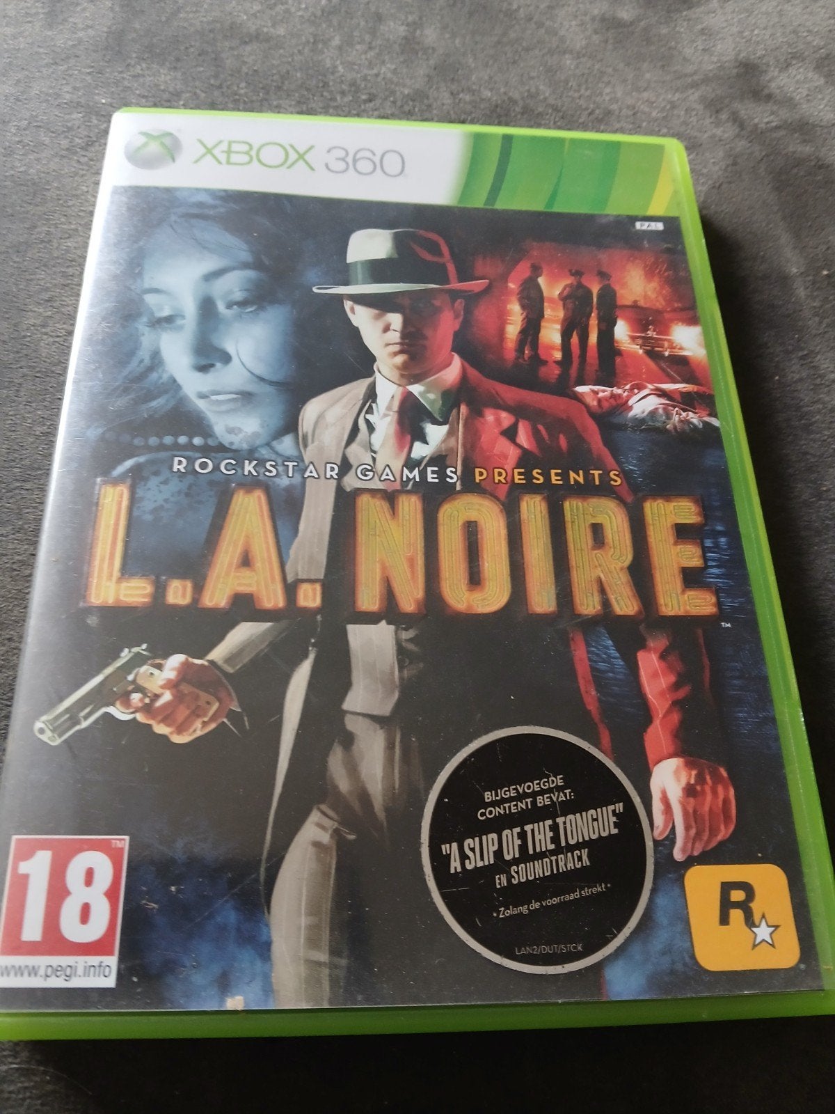 L.A. Noire Xbox 360 - Detective avontuur, Avontuur en Actie, Gebruikt, Vanaf 18 jaar, 1 speler