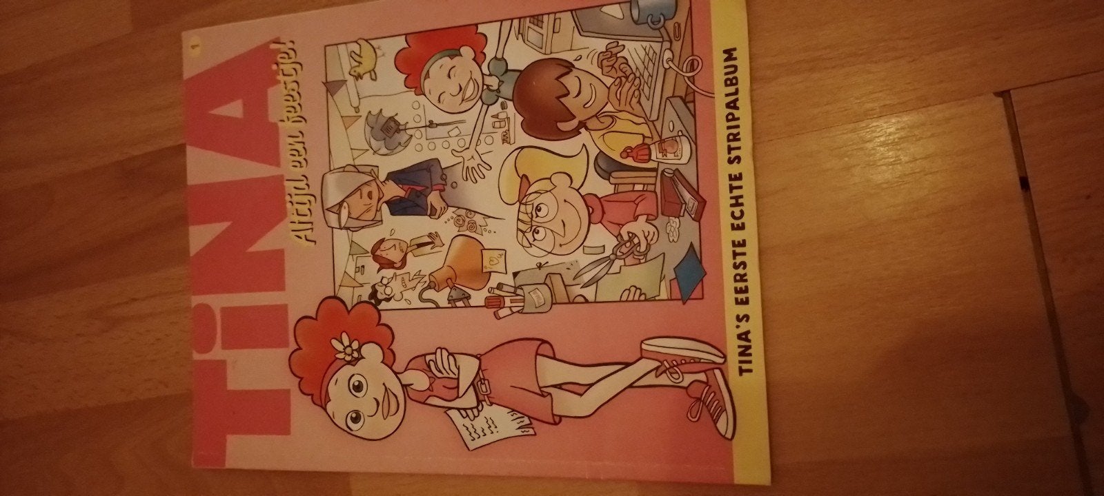 Tina Stripalbum, Jan Vriends, Eén stripboek, Ophalen, Gelezen