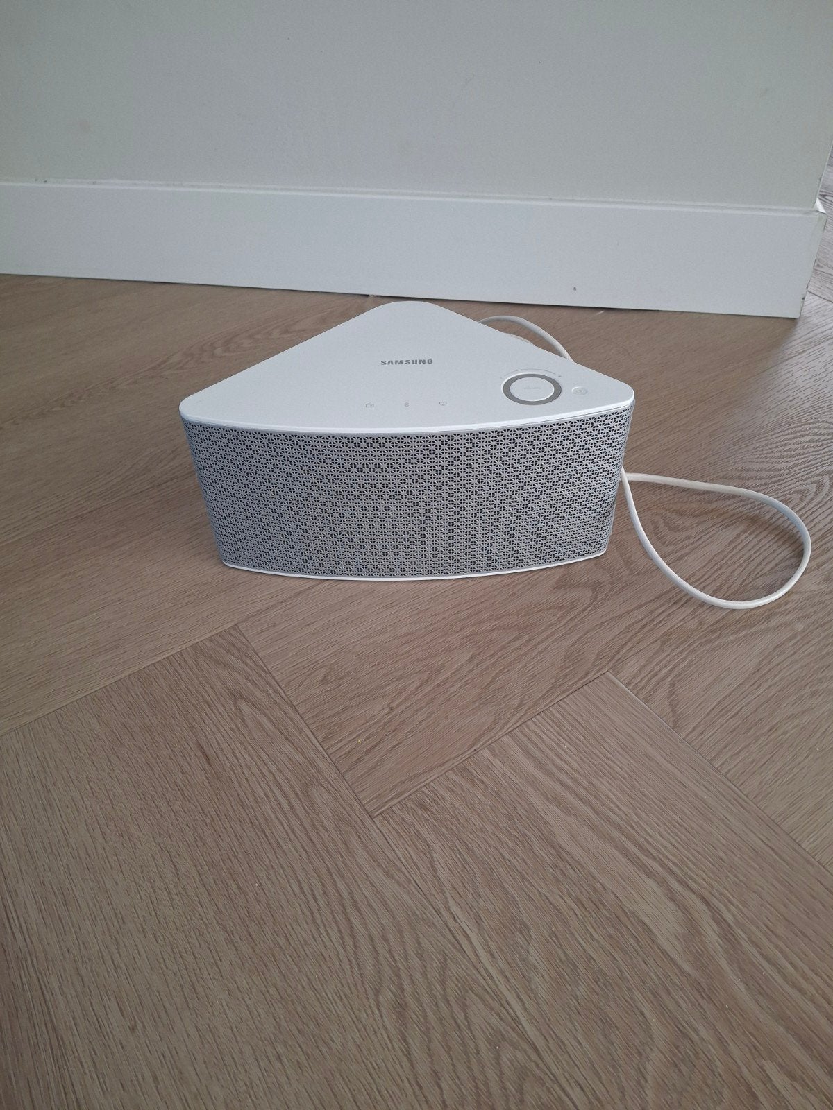 Samsung WAM351/XN Multiroom Speaker - Wit, Slimme speaker, Gebruikt, WiFi, Ophalen of Verzenden